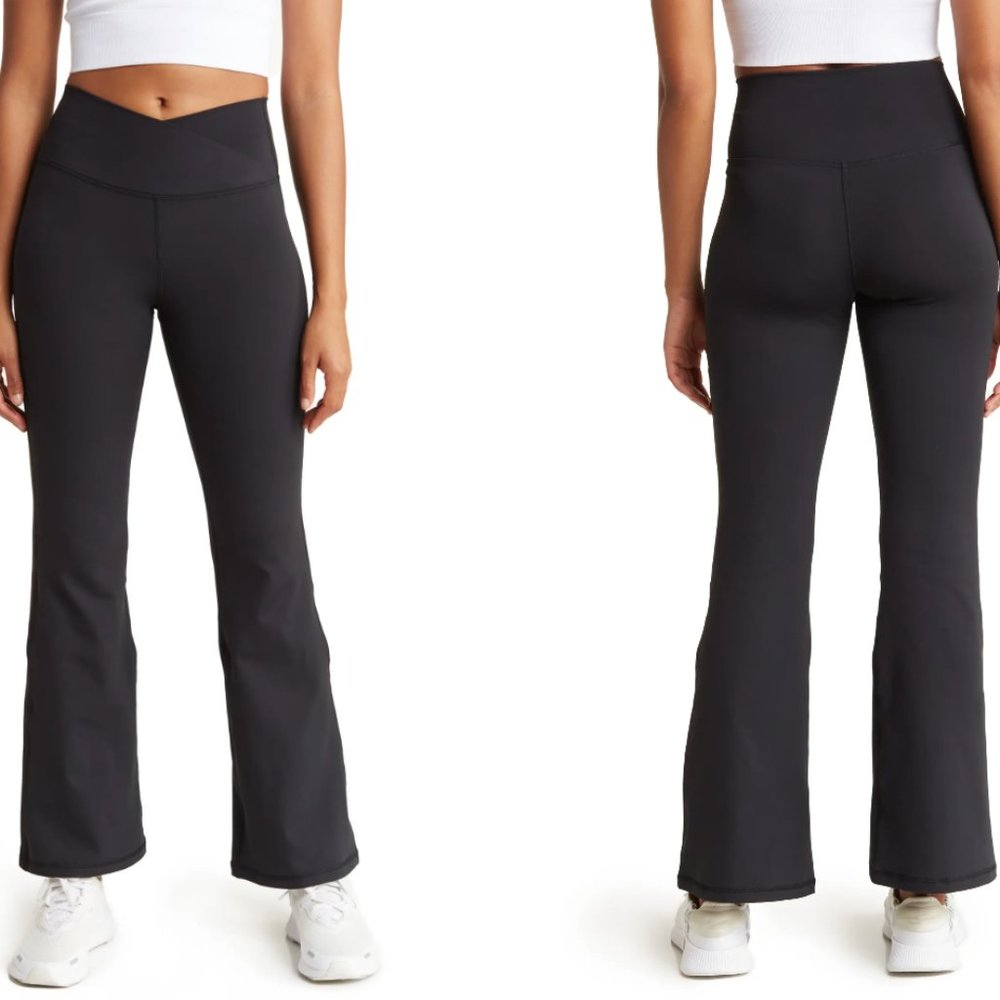 Wonderlink Elastic Free V-Back Flared Yoga Pants